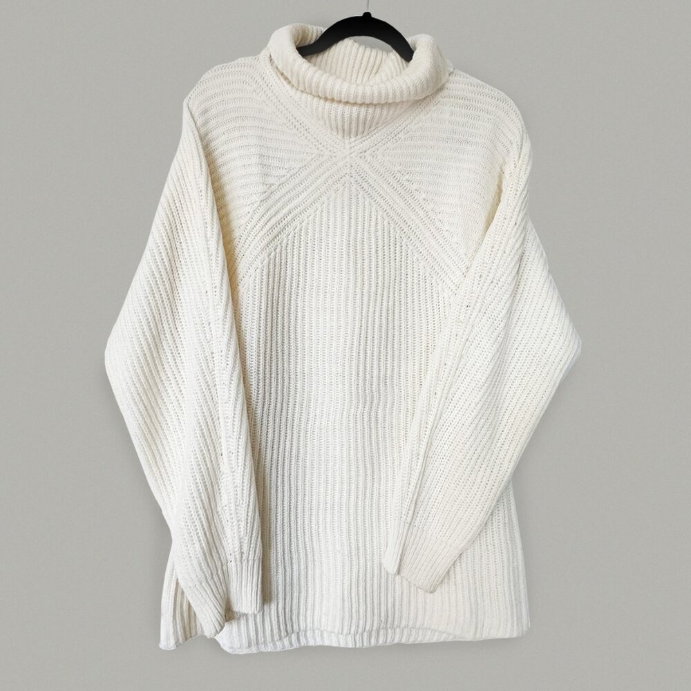 TOPSHOP - Cable knit Turtleneck